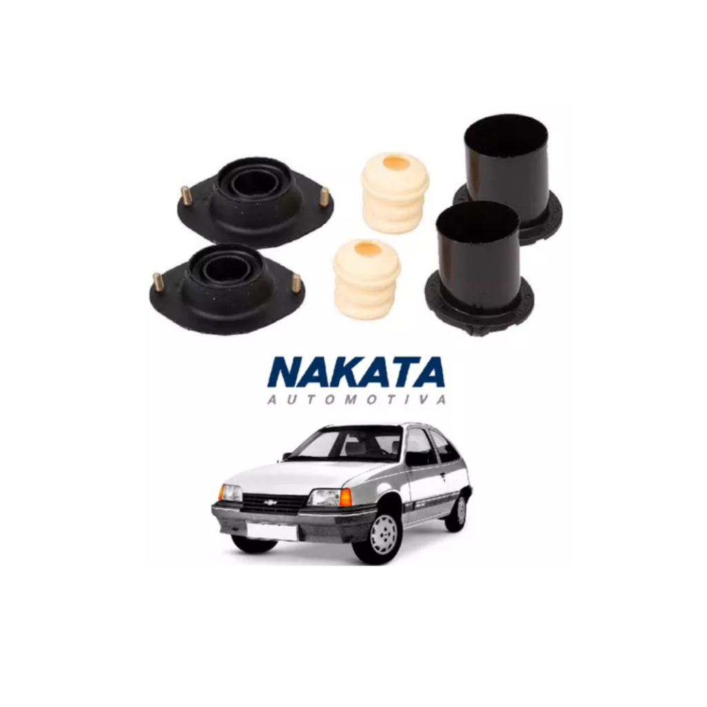 Kit Batente Coifa Coxim NAKATA Com Rolamento Amortecedor Dianteiro Kadett