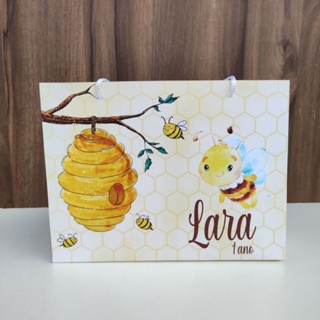 Sacolinha Personalizada Abelhinha - Pegue e Monte em Oferta na Shopee