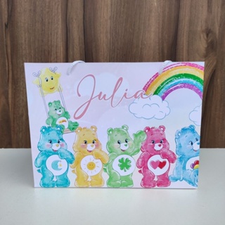 Sacolinha Personalizada Ursinhos carinhosos - Pegue e Monte em Oferta na Shopee