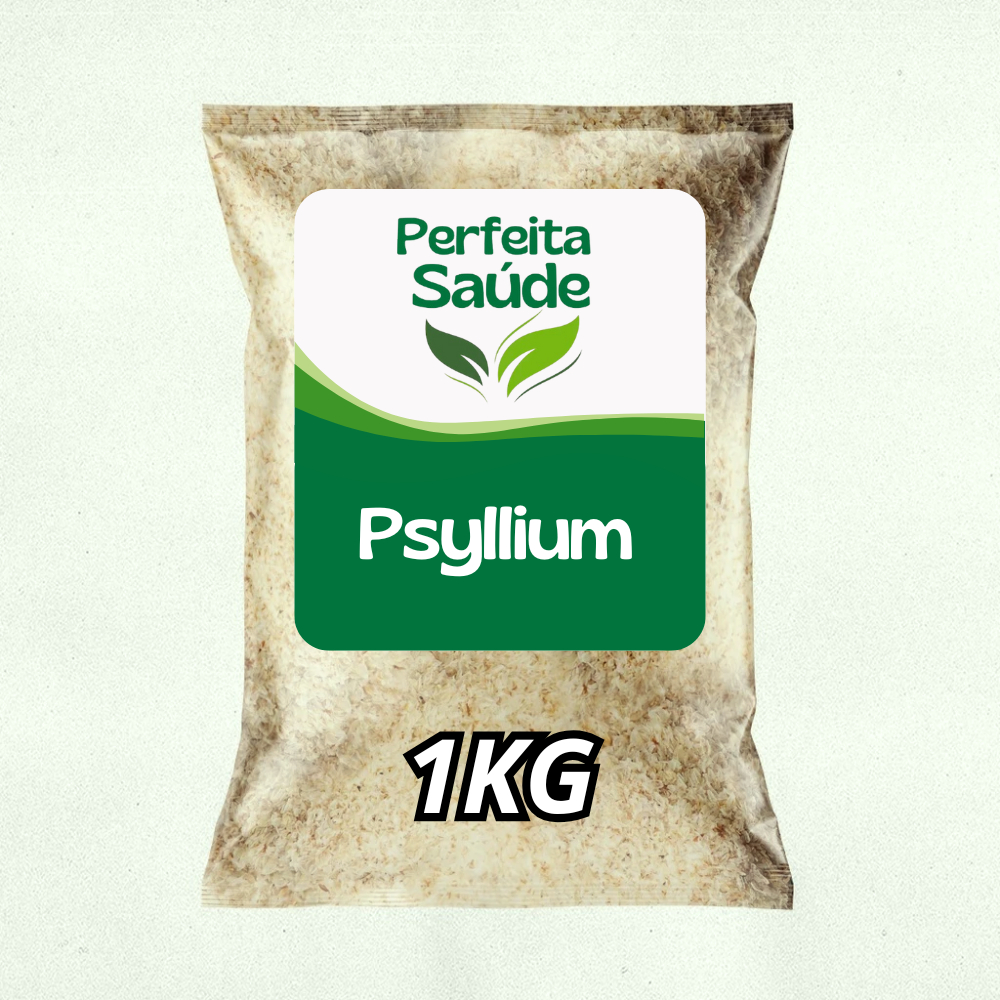 PSYLLIUM HUSK FIBRA (100% NATURAL) 1Kg - Perfeita Saúde