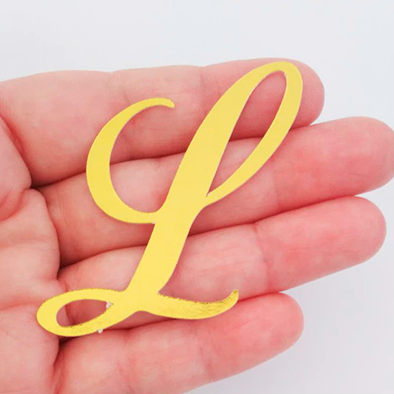 30 aplique letra ou numero dourado 30 unidades laminado espelhado personalização personalizar festa em Oferta na Shopee