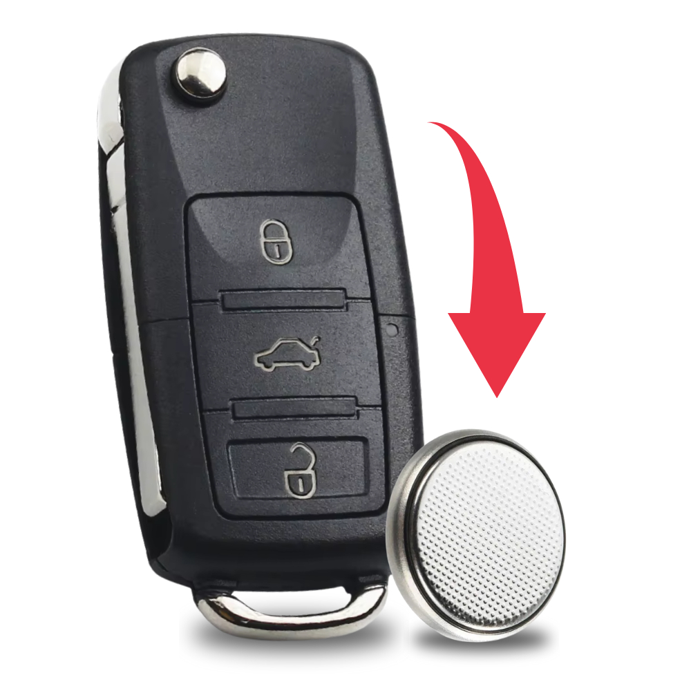 Chave Canivete Vw Gol Fox Polo Jetta Bora Linha G5 Original em Oferta na Shopee