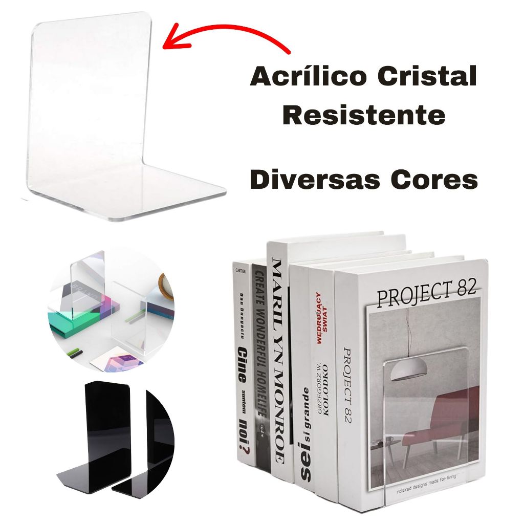 Suporte de livro bibliocanto organizador apoio de livro estante