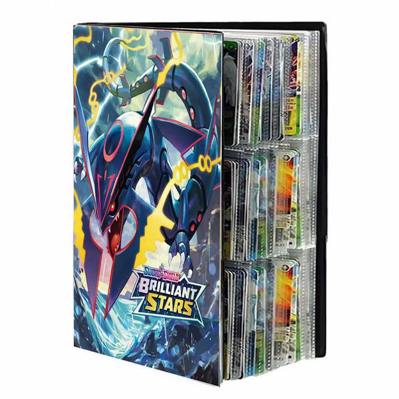 Álbum Pokemon Novo 540 Pcs 9 Bolso Cartão De Jogo VMAX GX Cartões Dos Desenhos Animados Coleção Pasta Lista Presente