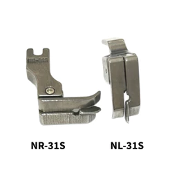 Calcador Pesponto Compensado NL-31S/NR31S Guia Central Esquerdo Direito Costura Reta Industrial