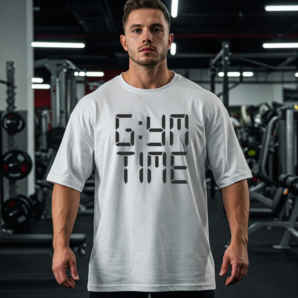 Camiseta Oversized Estilo Bodybuilder Camisão Streetwear Academia Maromba