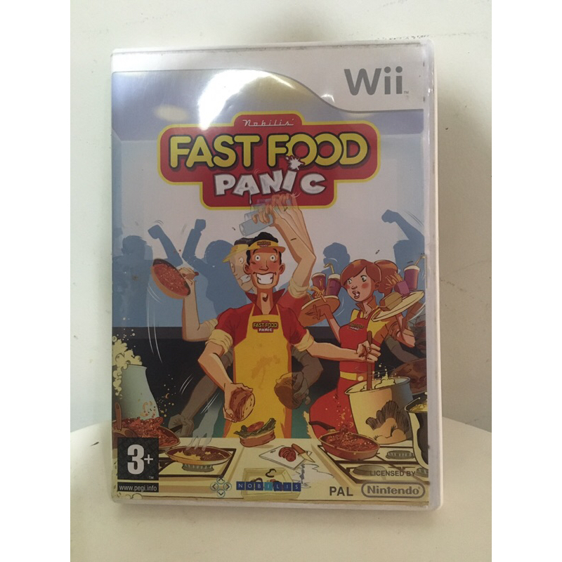 Jogo Fast Food Panic Nintendo Europeu ( PAL)