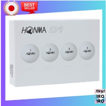 Bola De Golfe Honma De Qualidade Japonesa Nova D1 BT-1801 Branca