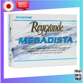 Bolas De Golfe De Qualidade Do Japão (BRIDGESTONE Reygrande Mega Dista , 1 Dúzia (12) , Brancas