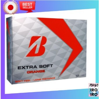 Bolas De Golfe De Qualidade Do Japãobridgestone EXTRA Macias (1 Dúzia , 12) XSOX Laranja