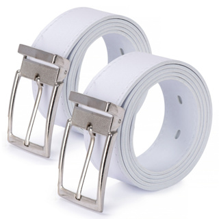 Kit 2 Cinto Branco Unissex Masculino/Feminino Médico Enfermeiro Açougueiro Farmácia Fivela Ajustável Alta Qualidade em Oferta na Shopee