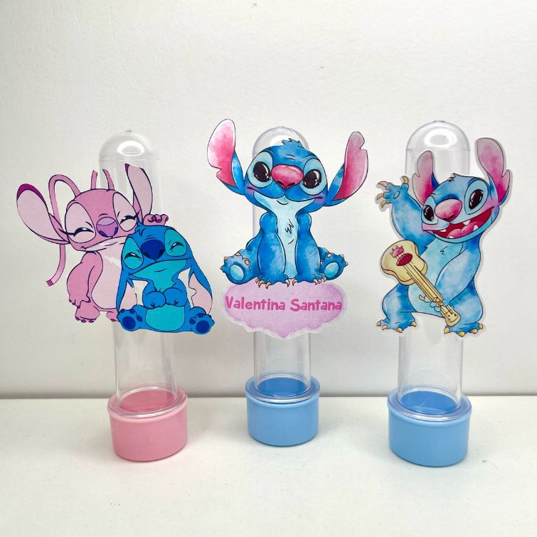 Apliques Personalizados Stitch -Lembrancinhas -Festa infantil-Aniversário-Papelaria