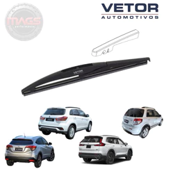 Palheta Traseira Limpador Traseiro ASX (2011 a 2025) / HR-V (2015 a 2018) / CR-V (2024 a 2025) SX4 (2008 a 2016)