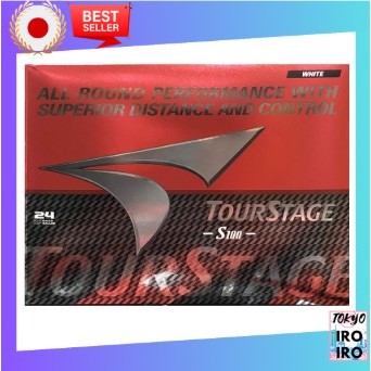 Japão Qualidade BRIDGESTONE Bolas De Golfe Tour Stage TOURSTAGE S100 Branco 24 Estrutura De 2 Peças De Alta Rebote