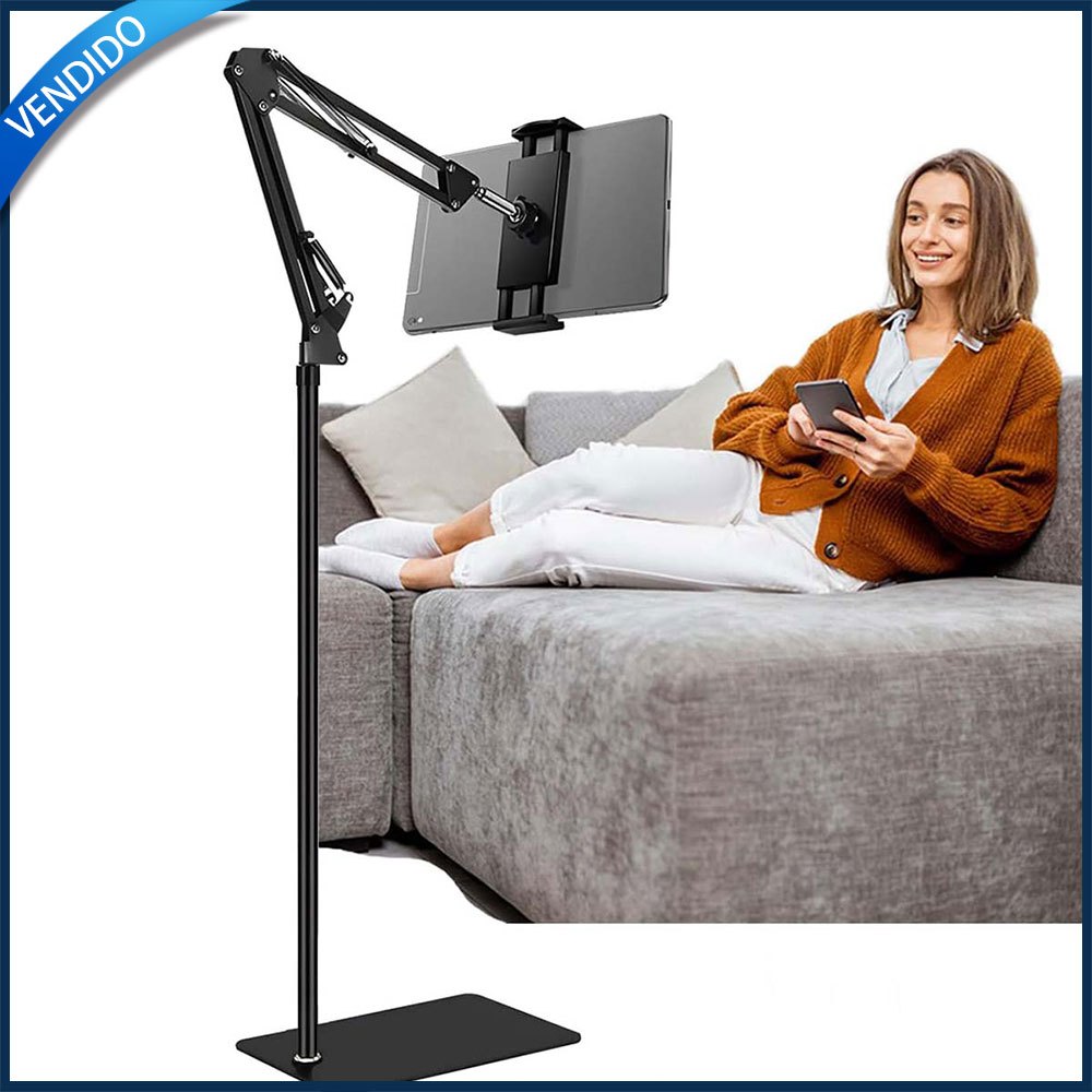 Universal Mobile Phone Floor Stand Bedhead TV Streaming iPad Computador Cantilever Folding Lazy Tablet Stand