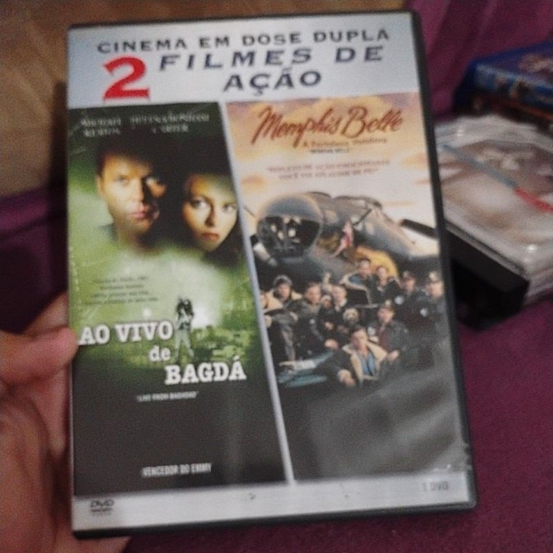 dvd Memphis Belle / ao vivo em bagda