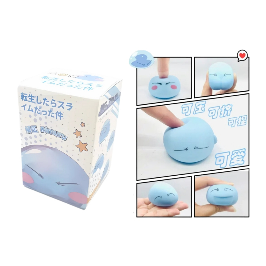 Blind Box Rimuru Tempest Action Figure 4cm - Anime Slime - Presente Criativo