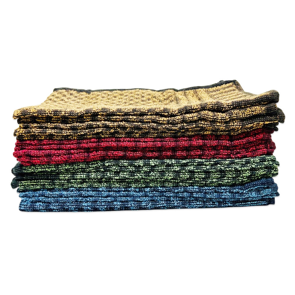 Pano De Prato Atoalhado Jacquard Atacado Kit Com 5 Peças em Oferta na Shopee