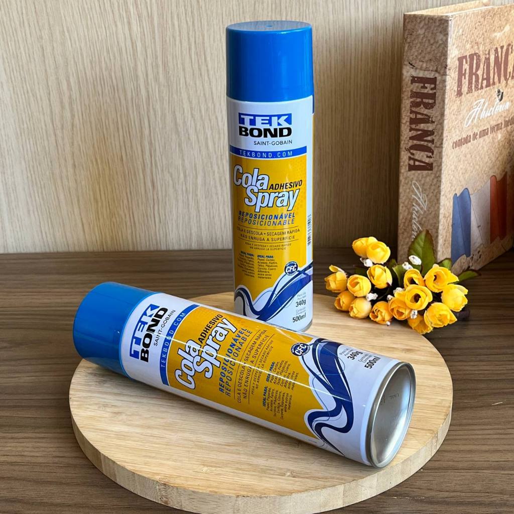 COLA SPRAY REPOSICIONÁVEL TEK BOND 340GR