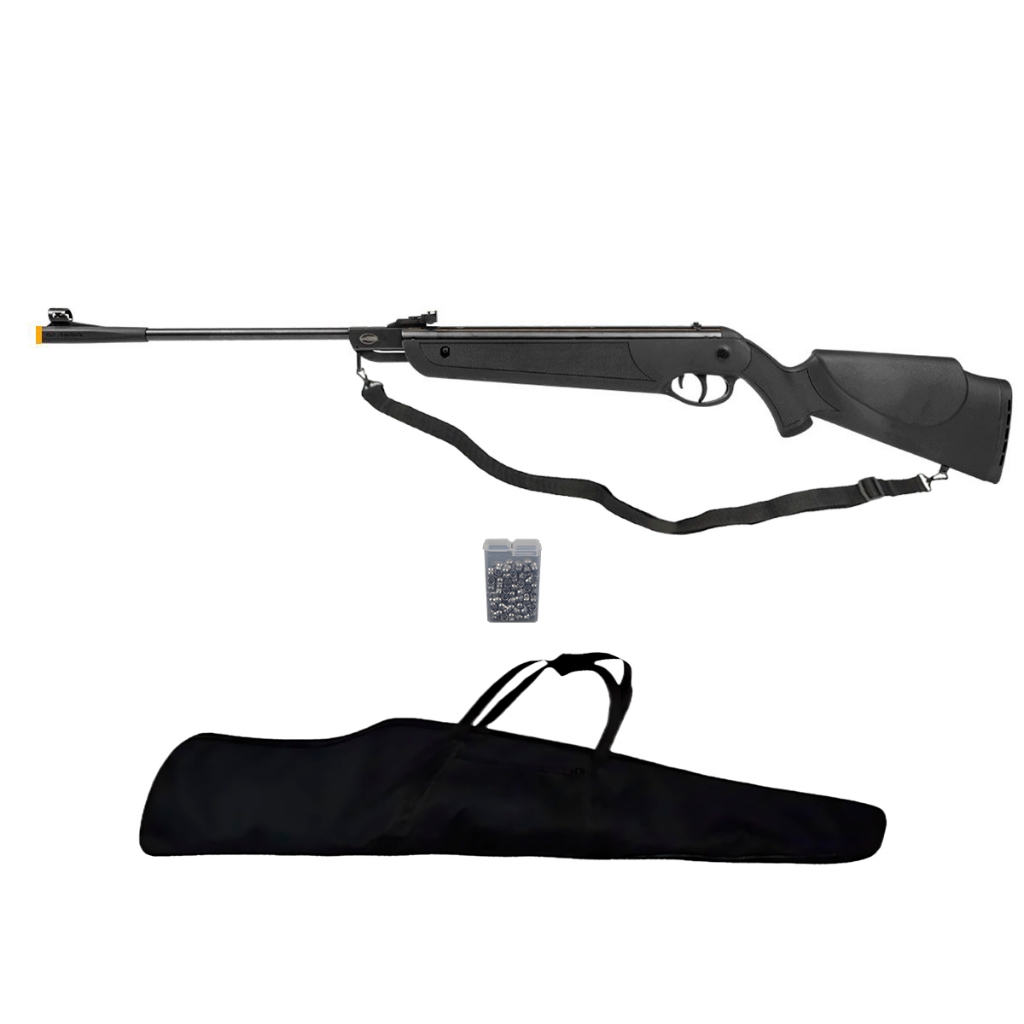 Carabina de Pressão Dione 5G 5.5mm Nitro Piston 60kg - Rossi + Acessórios - Sports & Outdoors