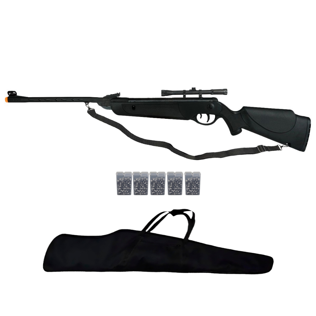 Carabina de Pressão Dione Sport MH 5.5mm - Rossi + Acessórios