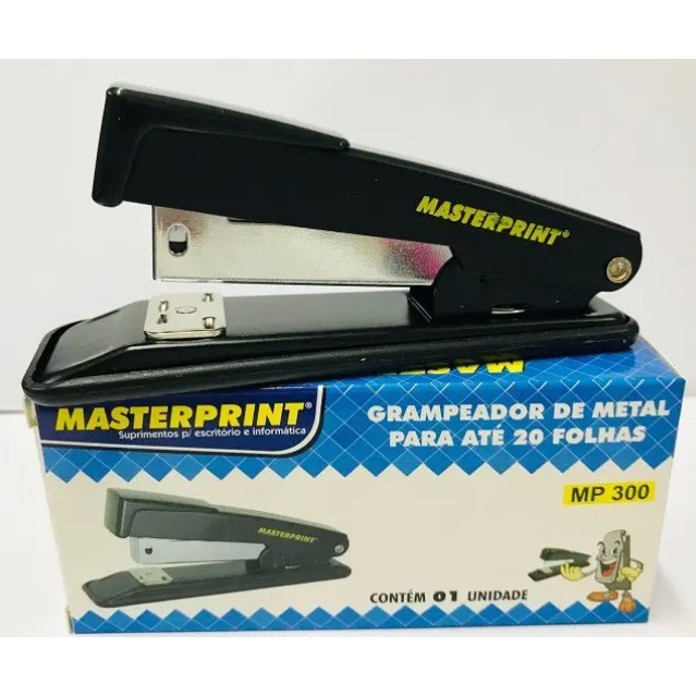 Grampeador de Metal MP 300 Para Até 20 Folhas