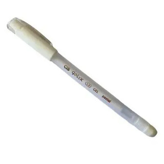 Caneta Gel Branca Cis 0.8mm ponta fina
