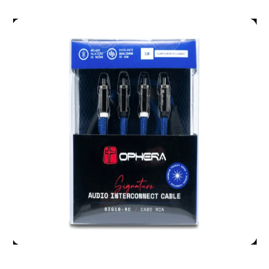 CABO RCA OPHERA SIGNATURE 1M MALHA NÁUTICA 100% COBRE