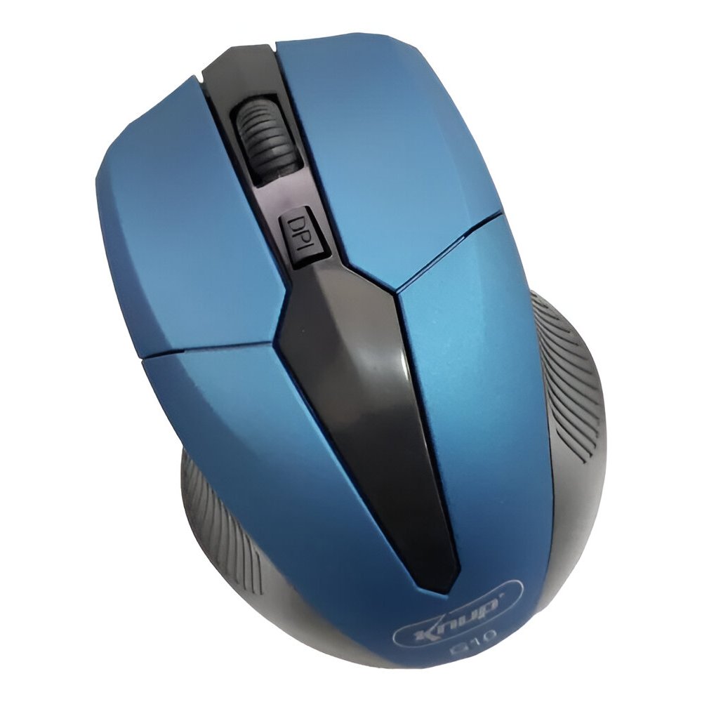 Mouse Óptico Wireless Knup 1600dpi Para All In One Hp
