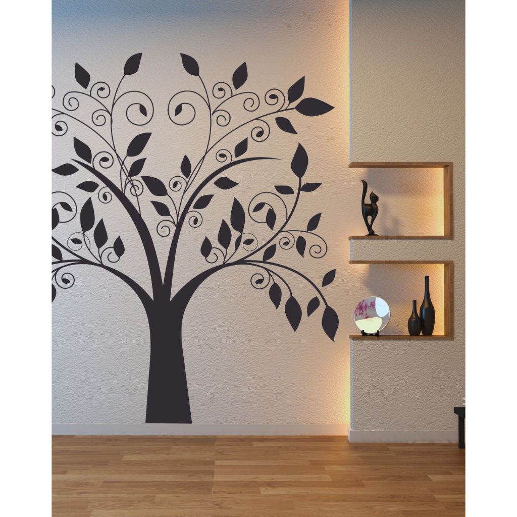 Adesivo Estilo Galhos Árvores Decoração Sala/Quarto Parede em Oferta na Shopee