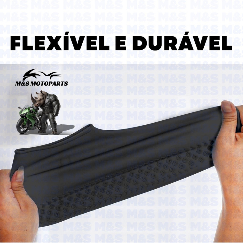 Capa Protetor de Sapato Impermeável de Silicone para Chuva