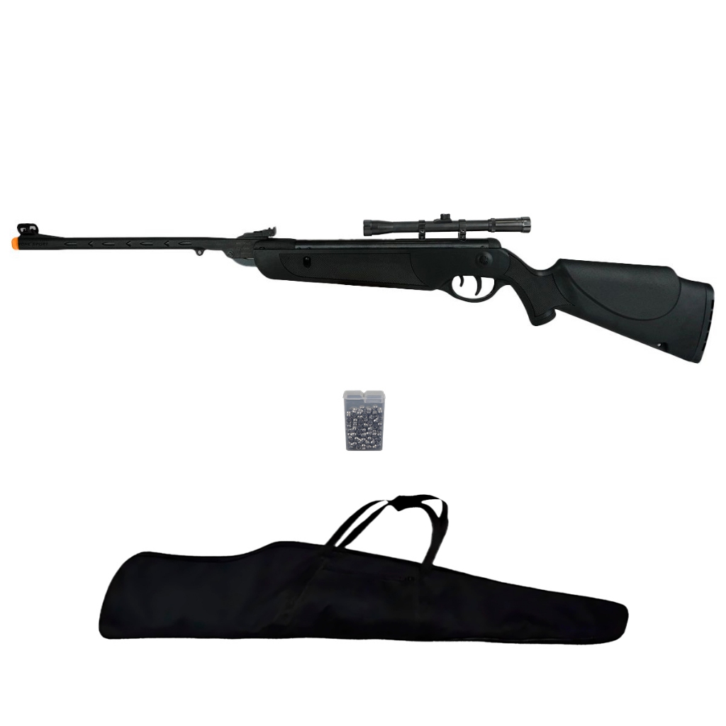 Carabina de Pressão Dione Sport MH 5.5mm - Rossi + Acessórios