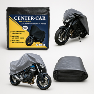Capa De Cobrir Moto Sol  Chuva Poeira Impermeável Proteção 100% em Oferta na Shopee