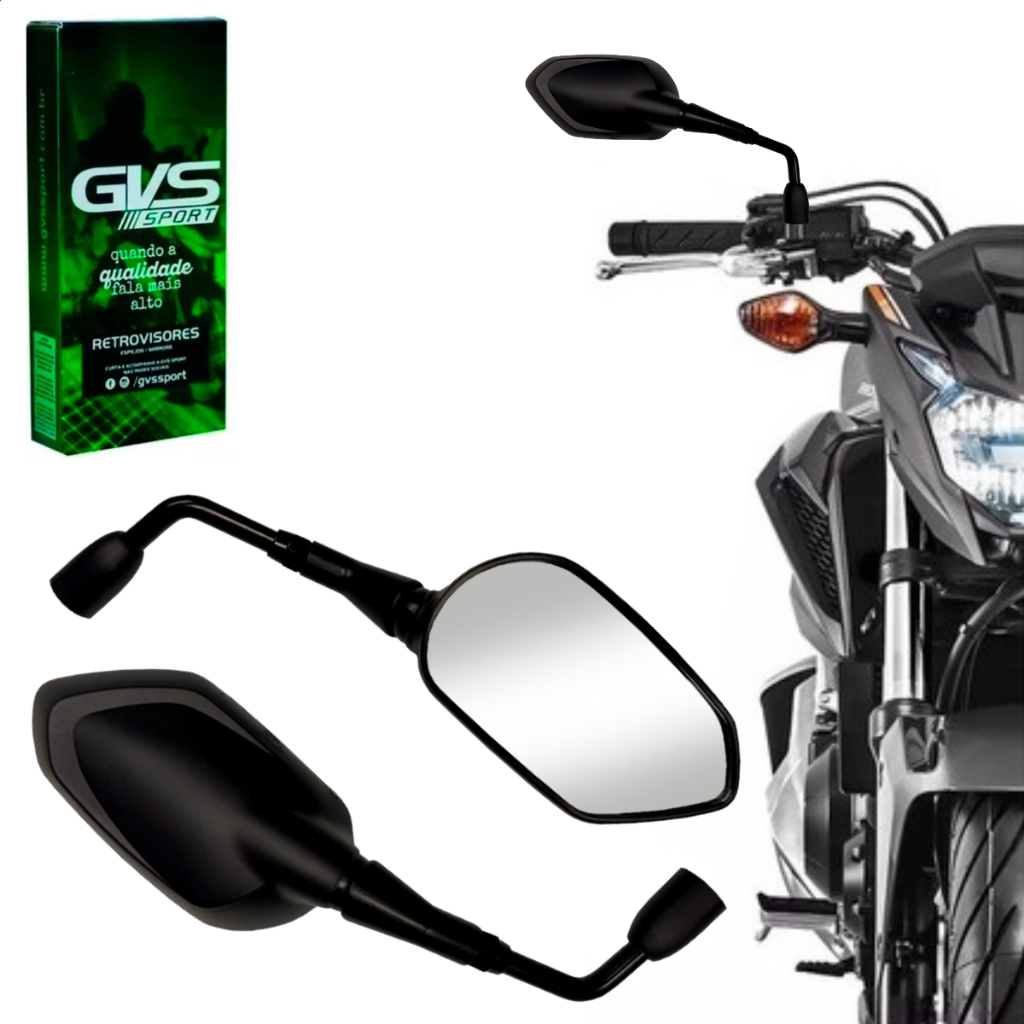 Retrovisor Modelo Tiger Sport 660 Medio Lançamento Gvs