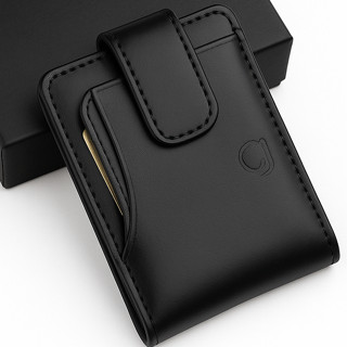 Carteira Masculina Couro Com fecho de Botão e Porta Cartão em Oferta na Shopee