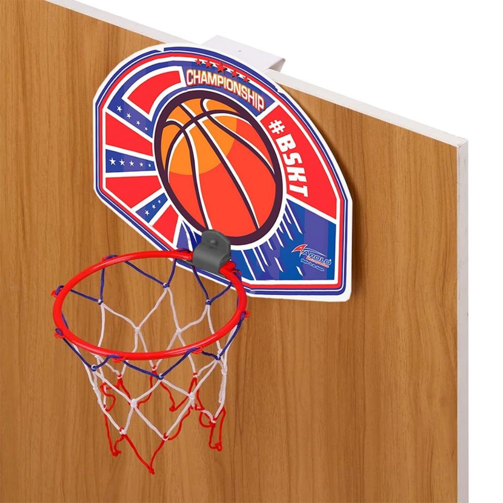 Jogo Mini Cesta de Basquete Tabela de Basquete Infantil com Bola Infantil de Plástico Criança NBA