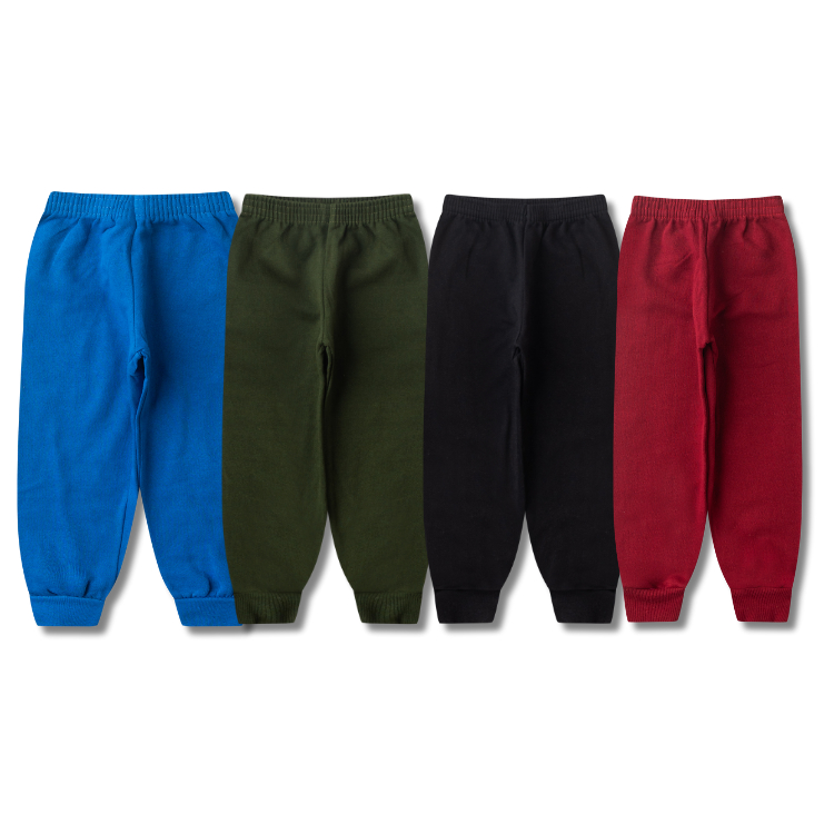 Kit Sortido 4 Calças Moletom Masculino c/ Punho Infantil Juvenil Básica Uniforme Escolar 1 ao 12 Kit Sortido 4 Calças Moletom Masculino c/ Punho Infantil Juvenil Básica Uniforme Escolar 1 ao 12