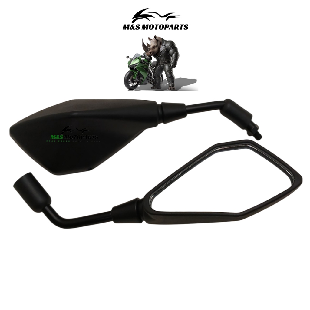 Retrovisor Modelo Kawasaki Z400 Fixo Esportivo Rosca Honda PAR