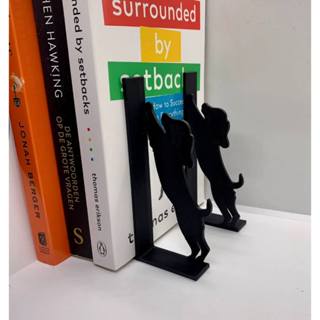 Apoio para livros Doguinho Aparador de Livros Suporte Bibliocanto Leitura Sala Quarto Rack Estudo em Oferta na Shopee