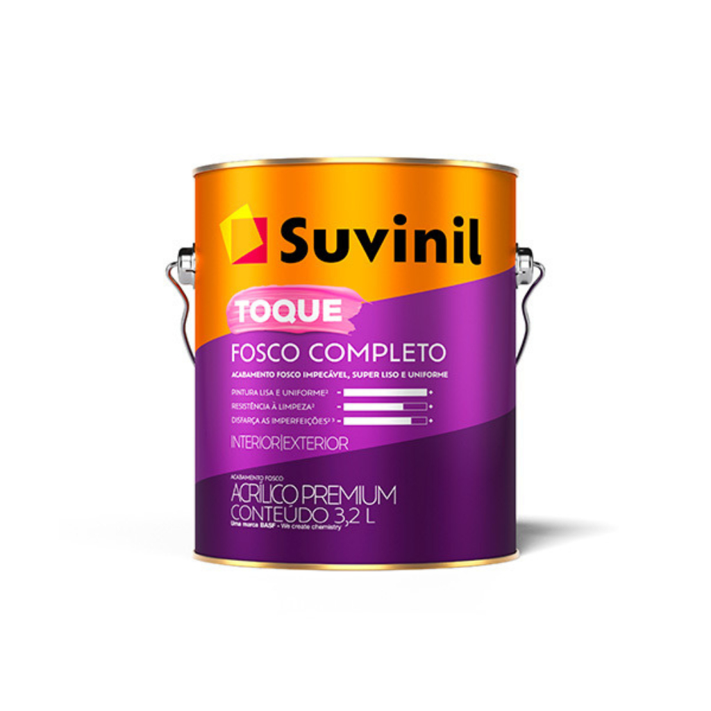 Tinta Toque Fosco Completo Beges e Marrons Mais Vendidos 3,2L Suvinil