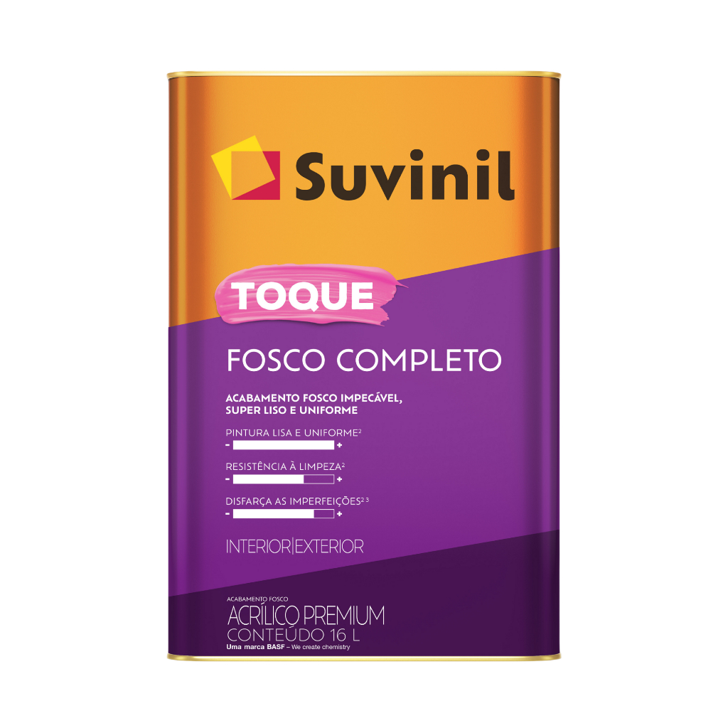 Tinta Toque Fosco Completo Beges e Marrons Mais Vendidos 16L Suvinil em Oferta na Shopee