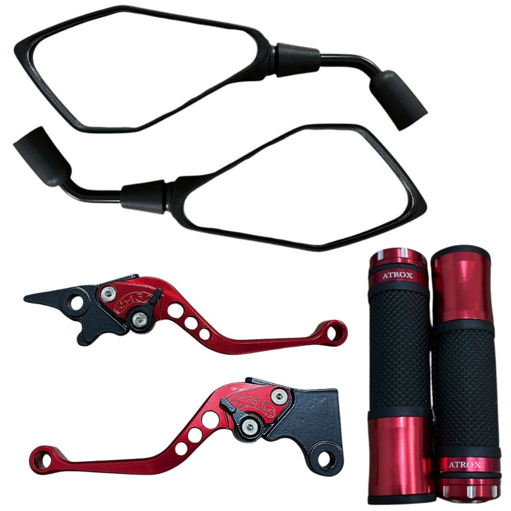 Kit Retrovisor + Manopla + Manete Honda Cb250 2016 Titan Fan125/150/160 Freio A Disco