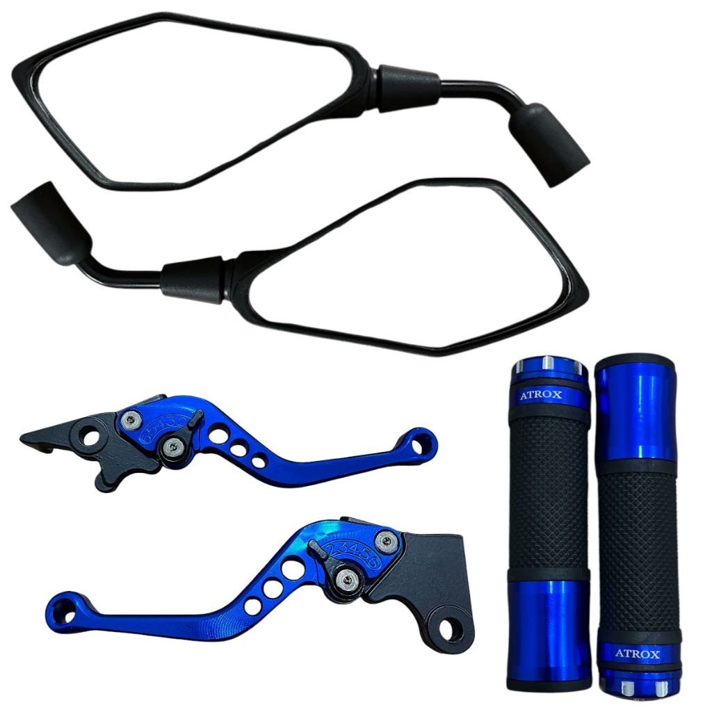 Kit Retrovisor + Manopla + Manete Honda Cbx 250 Twister Cb 300 Cbx 200 Freio A Disco