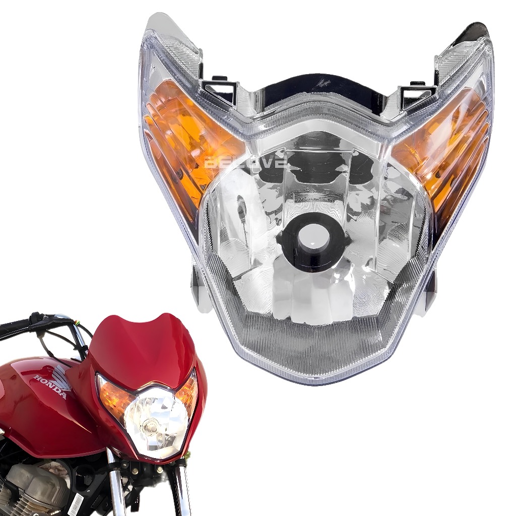 Farol Bloco Optico Titan 150 Mix 09/10 em Oferta na Shopee