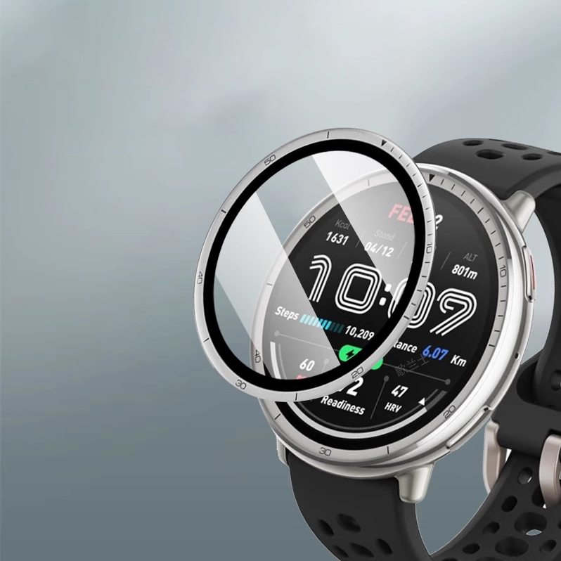 Película protetora de cerâmica para relógios Amazfit Active2/3/  Balance2 / Active2 Square