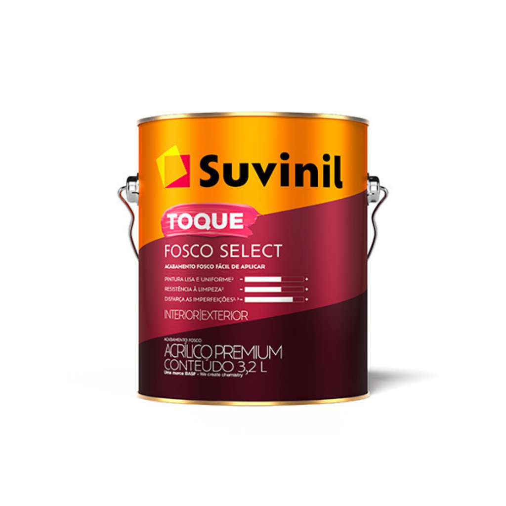Tinta Toque Fosco Select Tons de Bege e Marrom Mais Vendidos 3,2L Suvinil