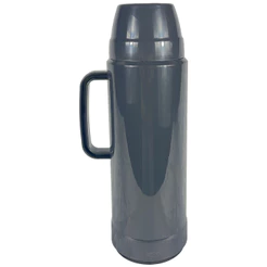 Garrafa Térmica Mor 1 Litro Carvão Use Inverno Café Chimarrão Resistente