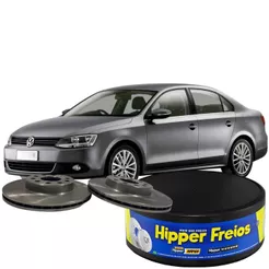 Par Disco Freio Novo Dianteiro Ventilado Vw Jetta 2.0 8v 2011 Á 2018