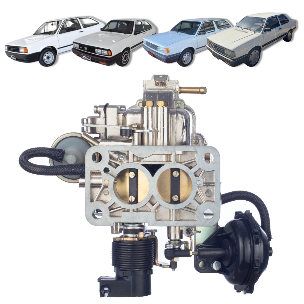 CARBURADOR MINI PROGRESSIVO VW GOL PARATI PASSAT VOYAGE ALCOOL em Oferta na Shopee