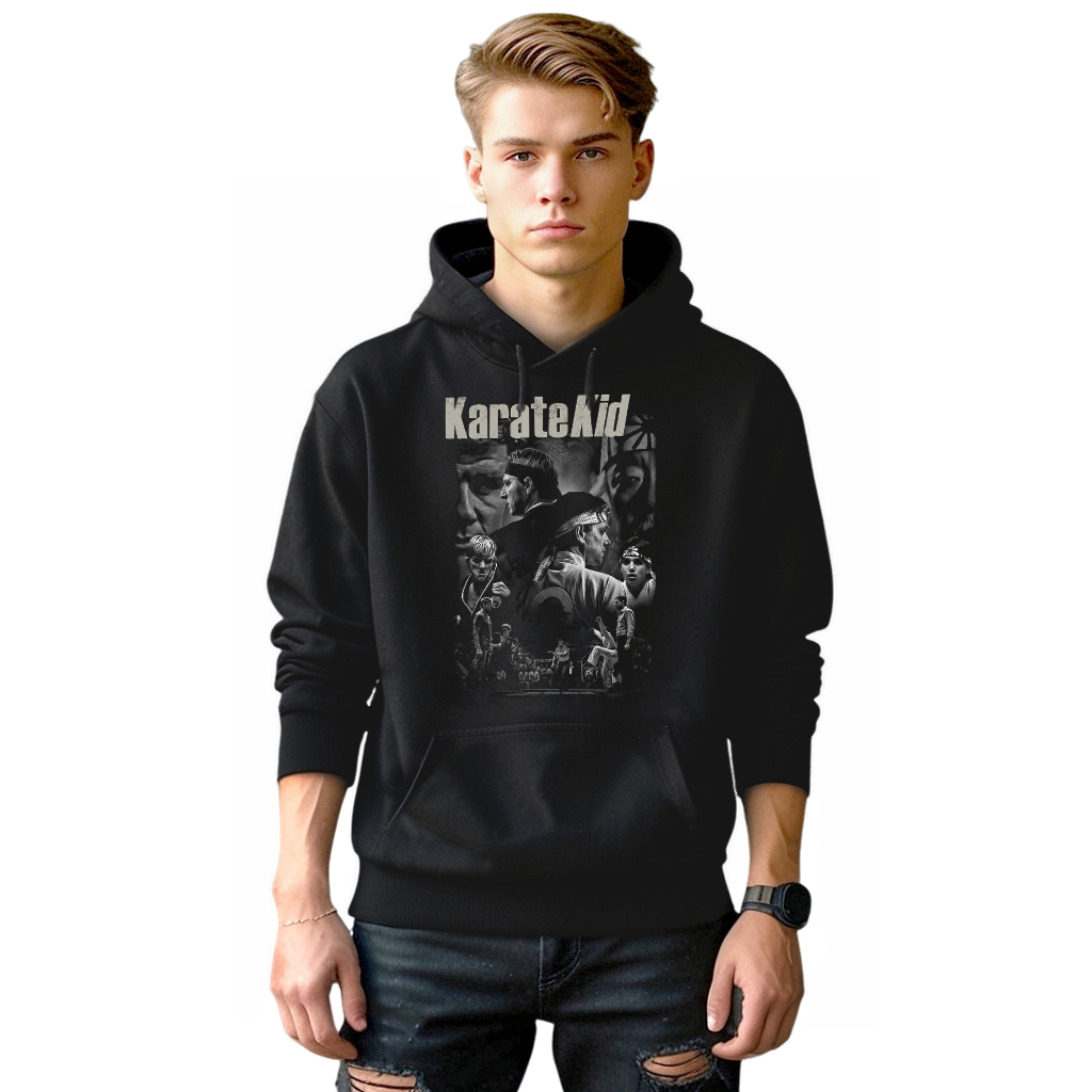 Blusa Moletom Karatê Kid Filme Série Blusa Moleton Canguru Com Capuz Masculino Feminino Unissex